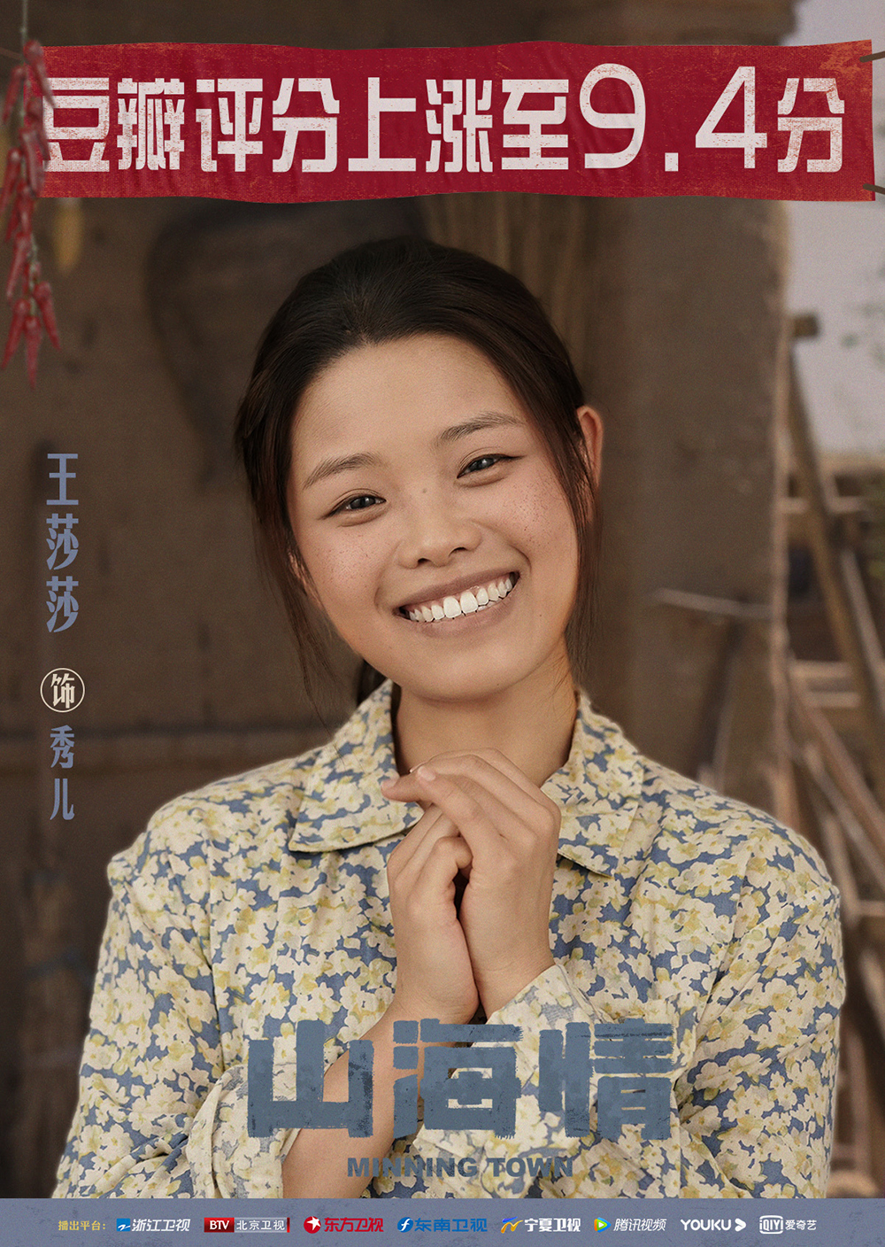 王莎莎《山海情》评分9