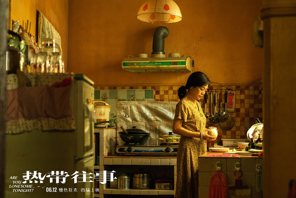 张艾嘉悉心准备晚餐